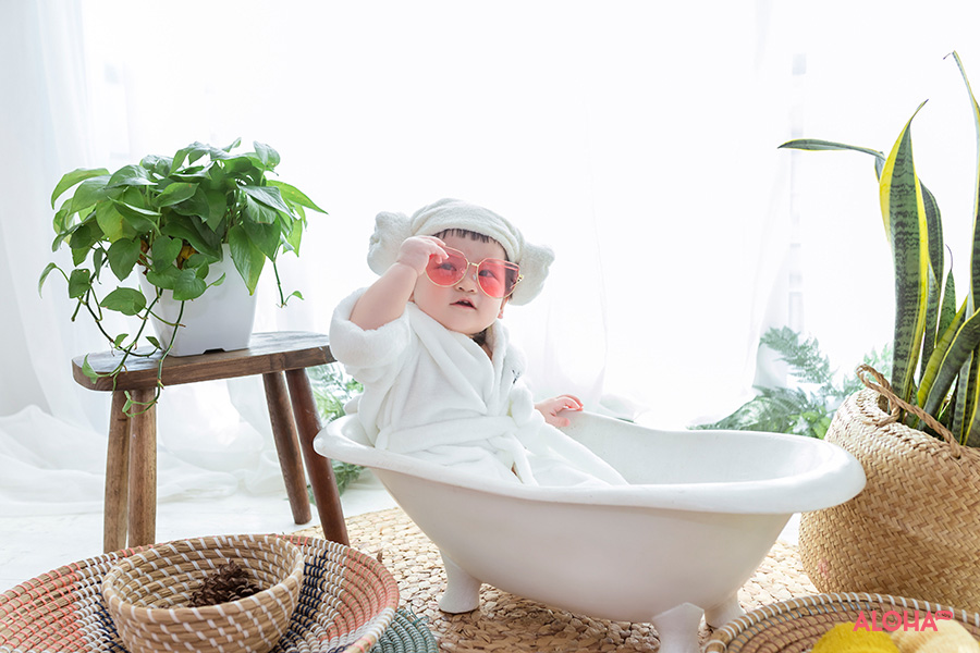 album ảnh bé sinh nhật 1 tuổi